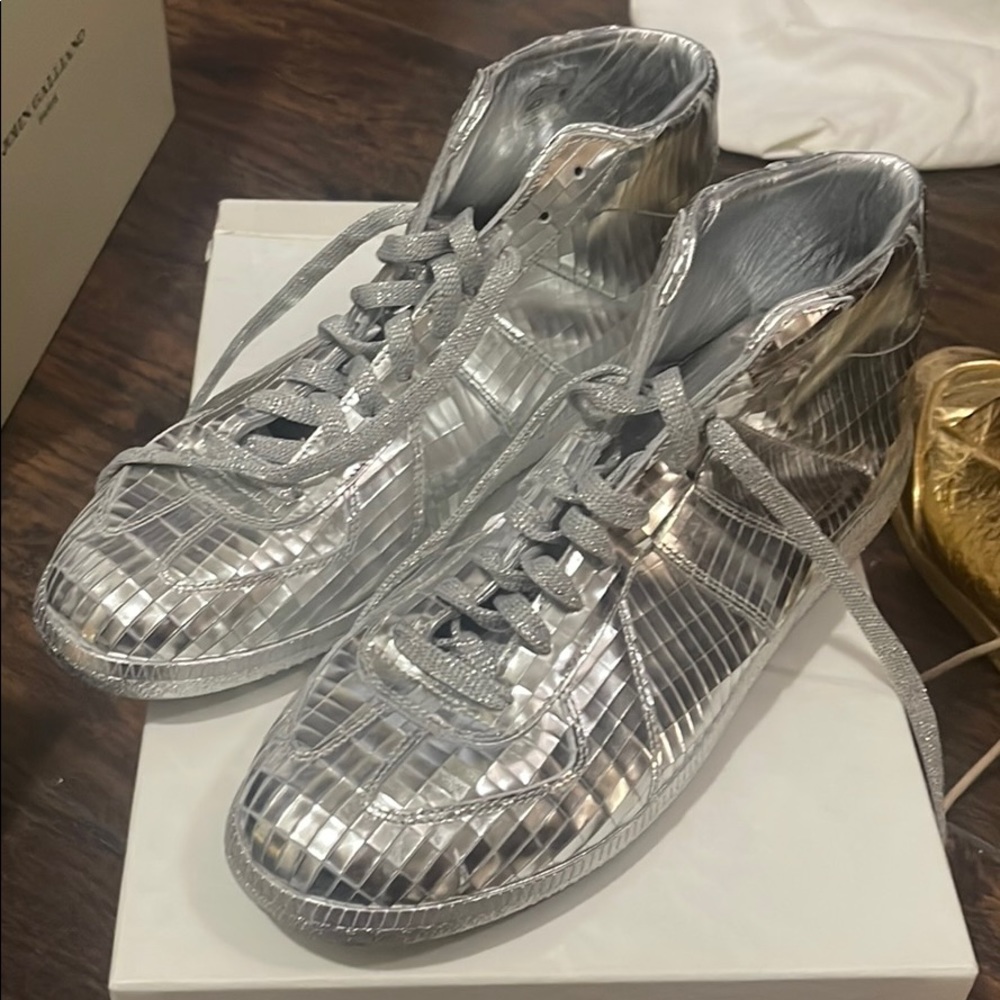 Silver Maison margiela sneaker